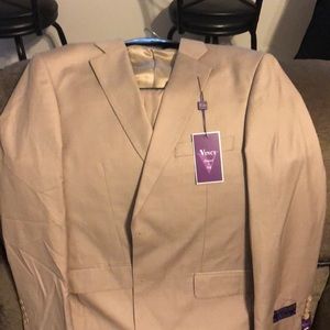 Men DRESS SUIT (BEIGE) Designed in Italy